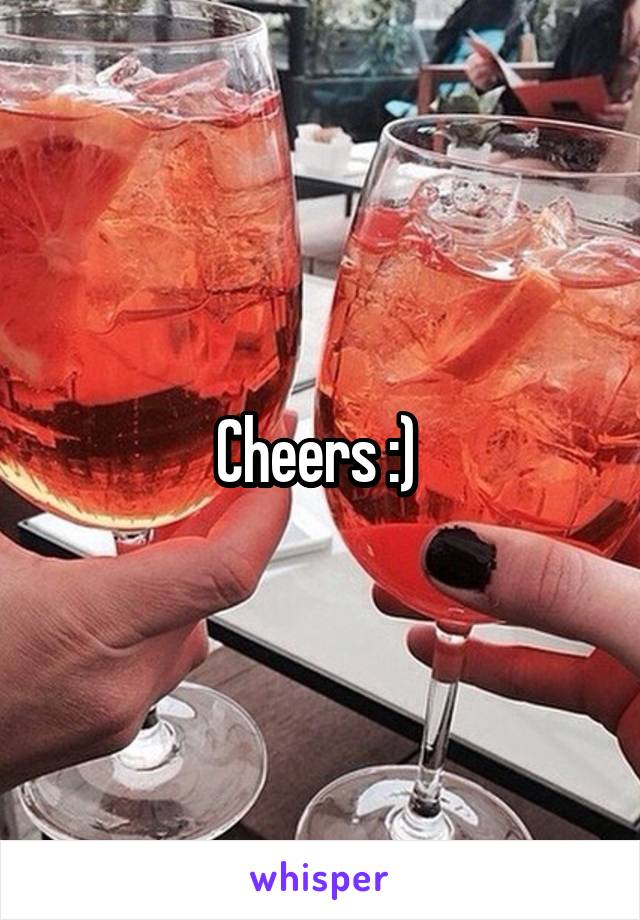 Cheers :) 