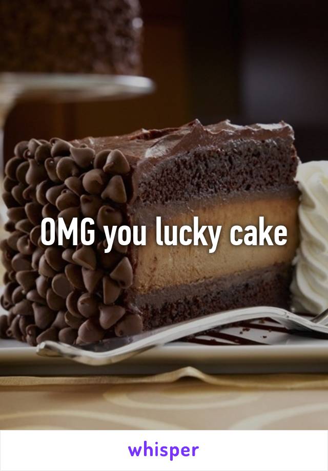 OMG you lucky cake