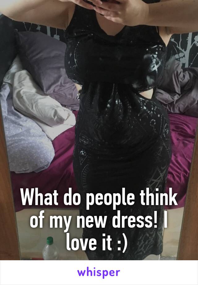 






What do people think of my new dress! I love it :) 