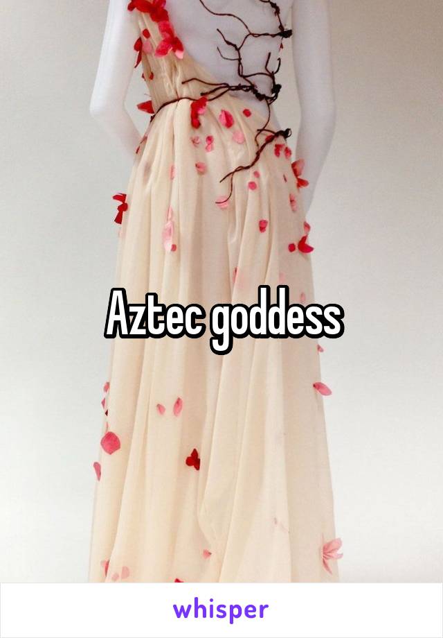 Aztec goddess