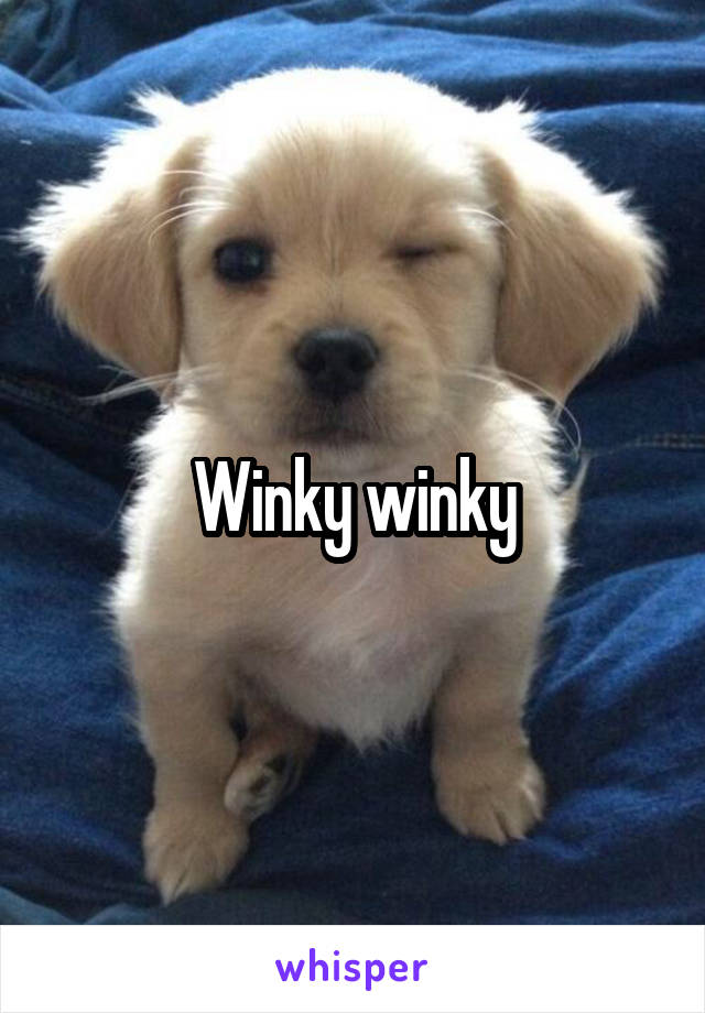 Winky winky