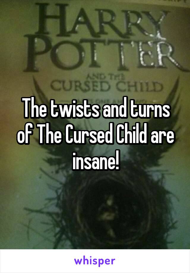 The twists and turns of The Cursed Child are insane!