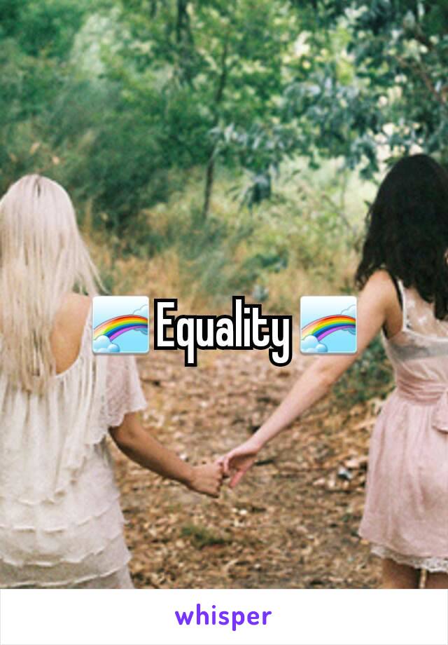 🌈Equality🌈