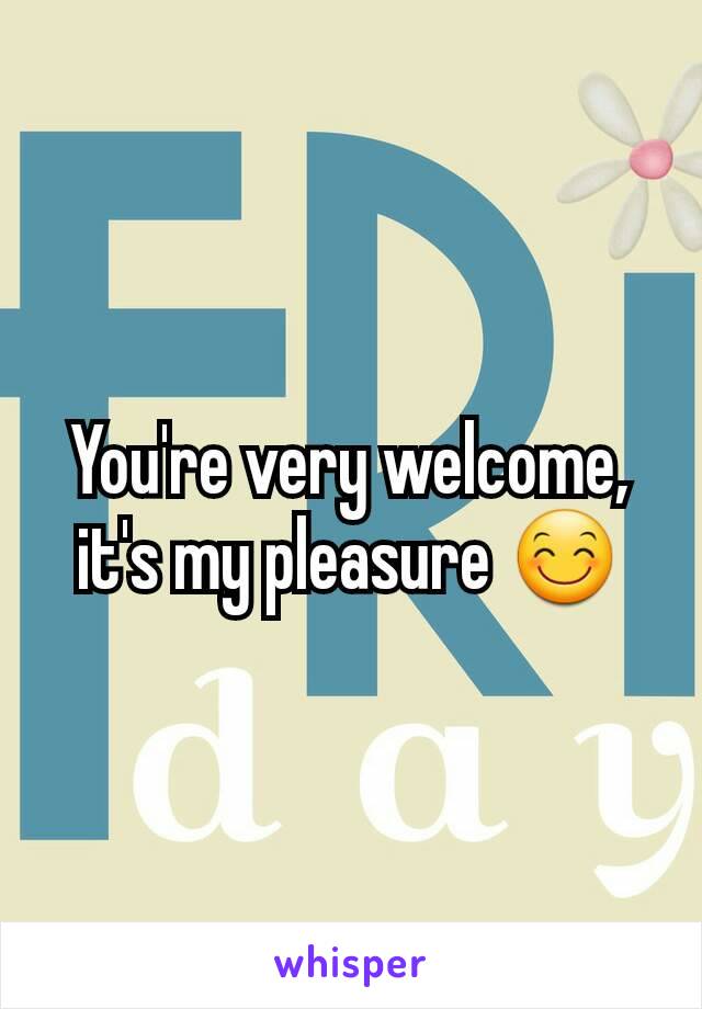 You're very welcome, it's my pleasure 😊