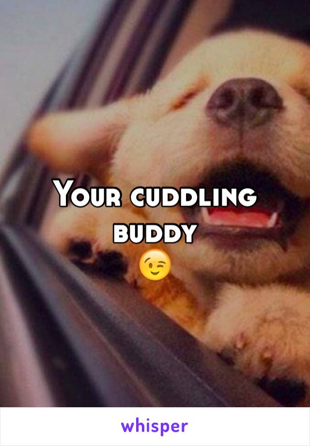 Your cuddling buddy 
😉