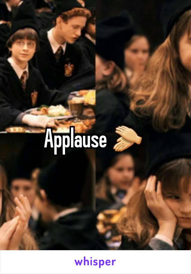 Applause 👏 