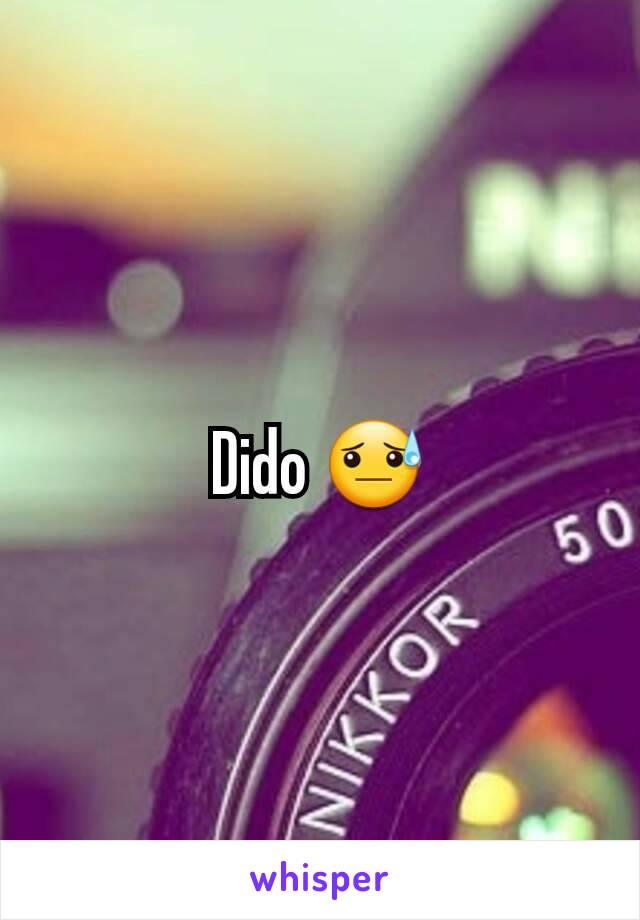 Dido 😓