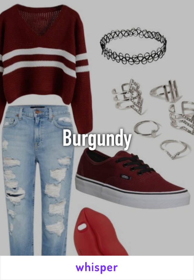 Burgundy