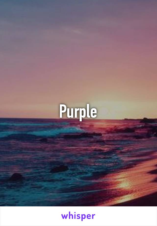 Purple