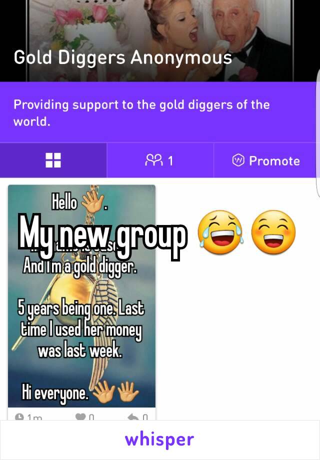 My new group 😂😁