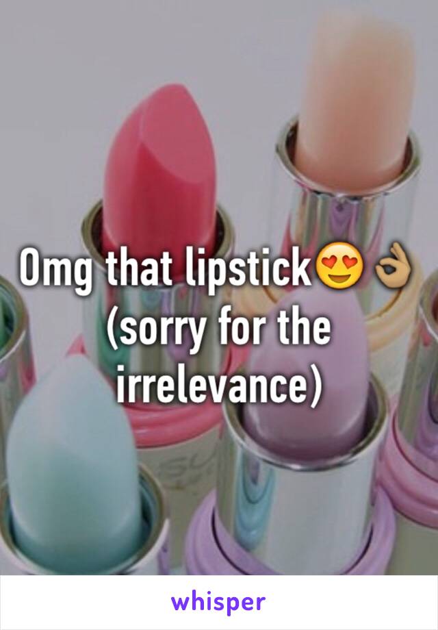 Omg that lipstick😍👌🏽 (sorry for the irrelevance) 