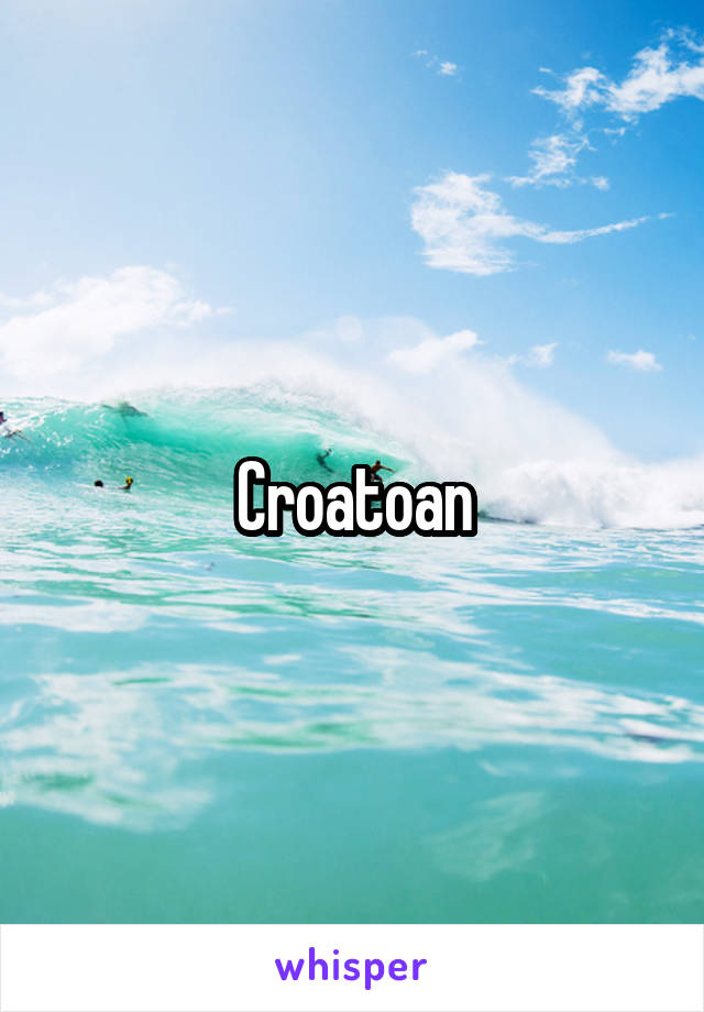 Croatoan