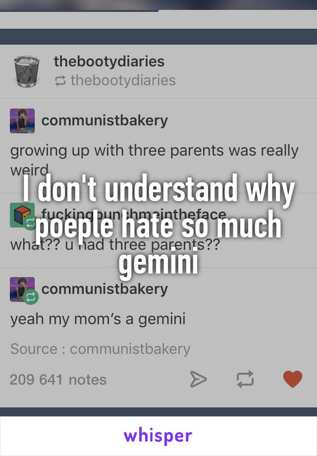 I don't understand why poeple hate so much gemini