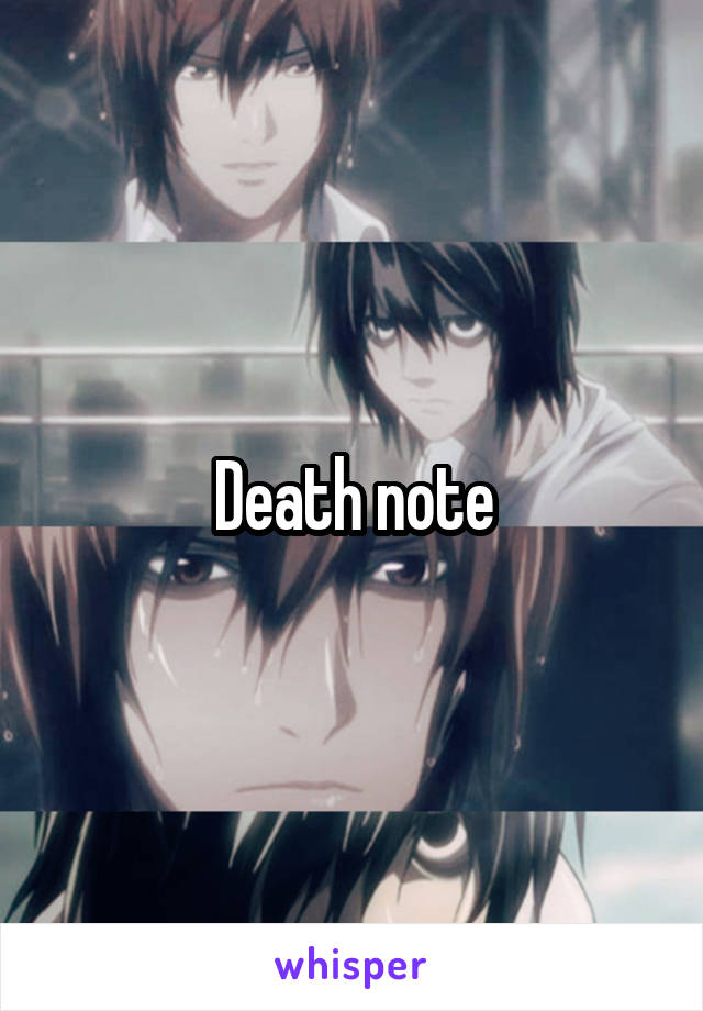 Death note