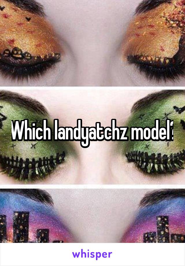 Which landyatchz model?