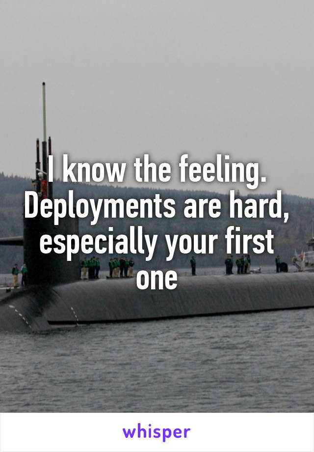 I know the feeling. Deployments are hard, especially your first one