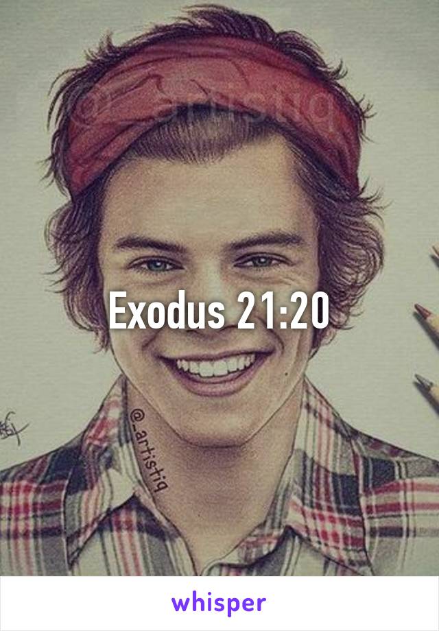 Exodus 21:20