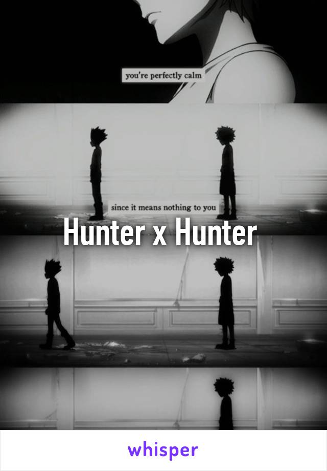 Hunter x Hunter 