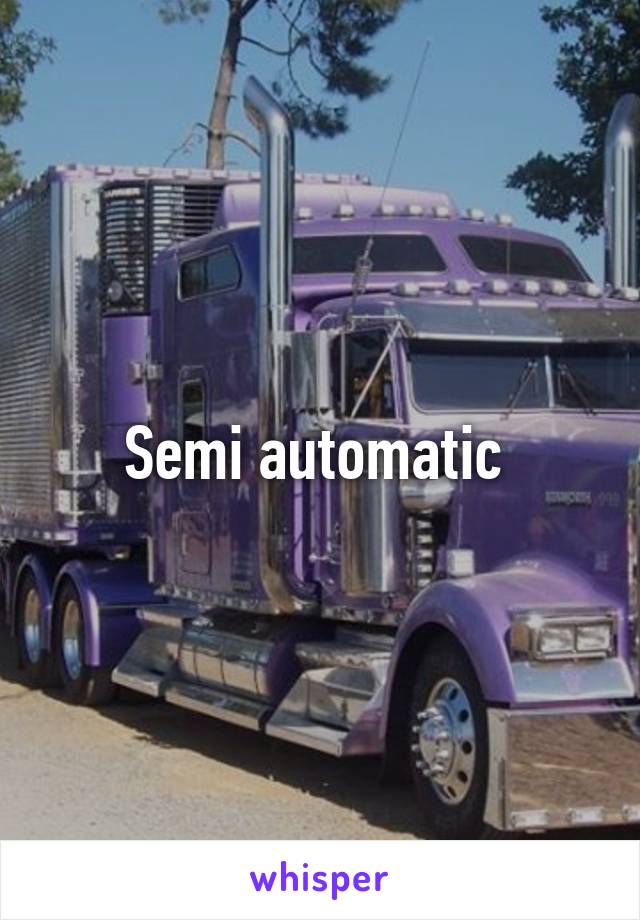 Semi automatic 