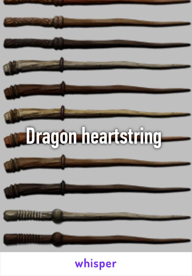 Dragon heartstring 