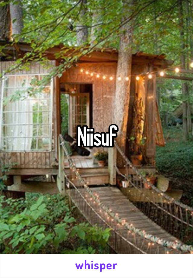 Niisuf