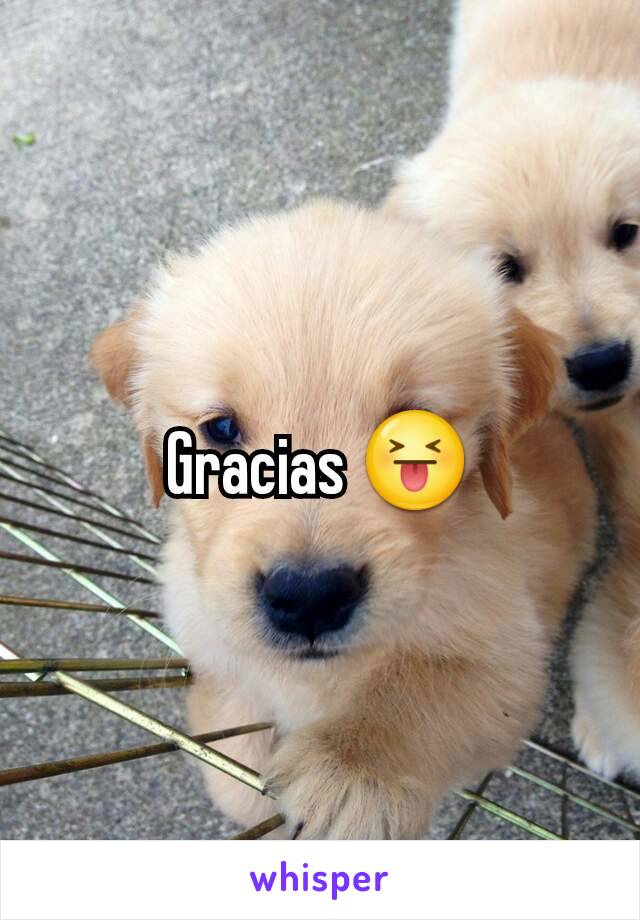 Gracias 😝