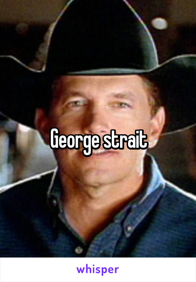 George strait