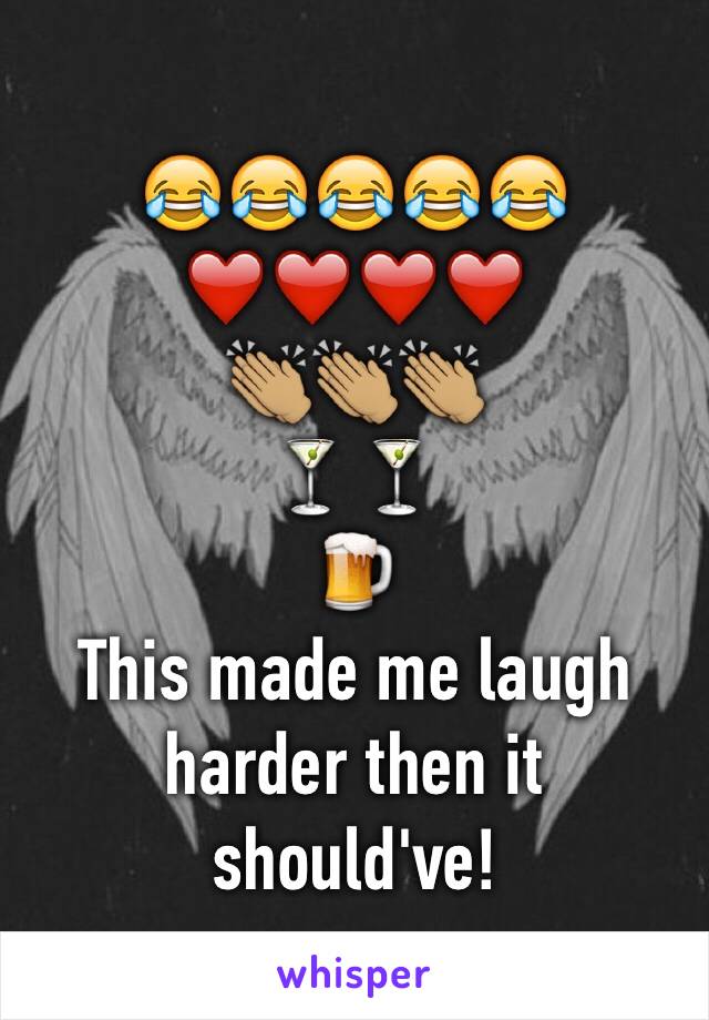 😂😂😂😂😂❤️❤️❤️❤️
👏🏽👏🏽👏🏽
🍸🍸
🍺
This made me laugh harder then it should've!