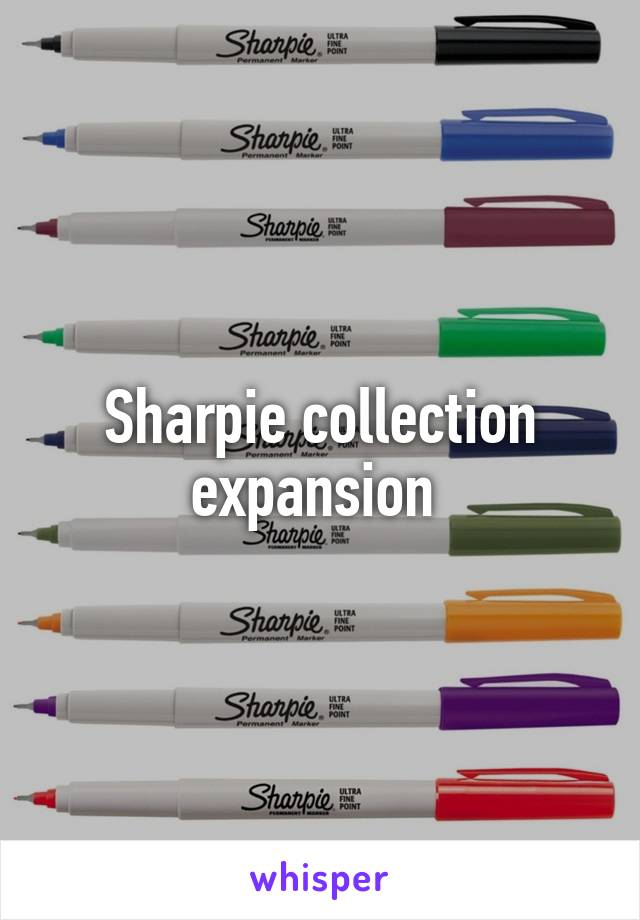 Sharpie collection expansion 