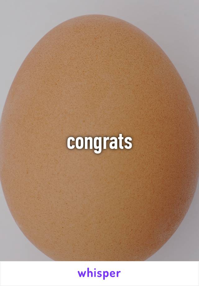 congrats