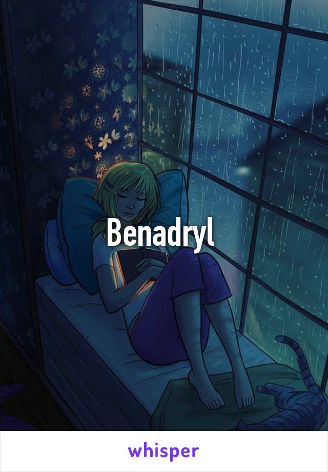 Benadryl 