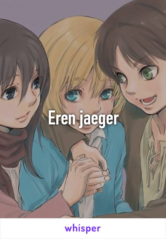 Eren jaeger