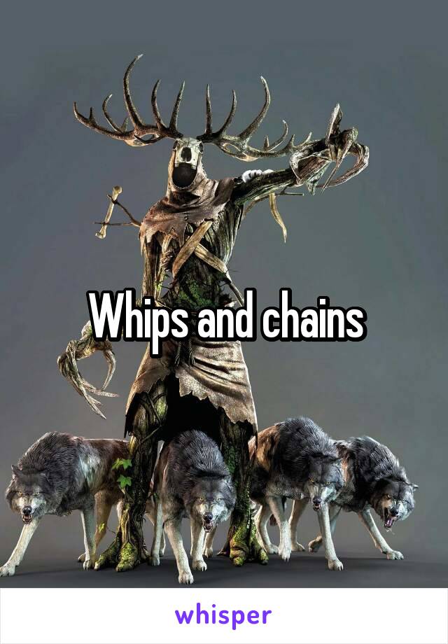 Whips and chains