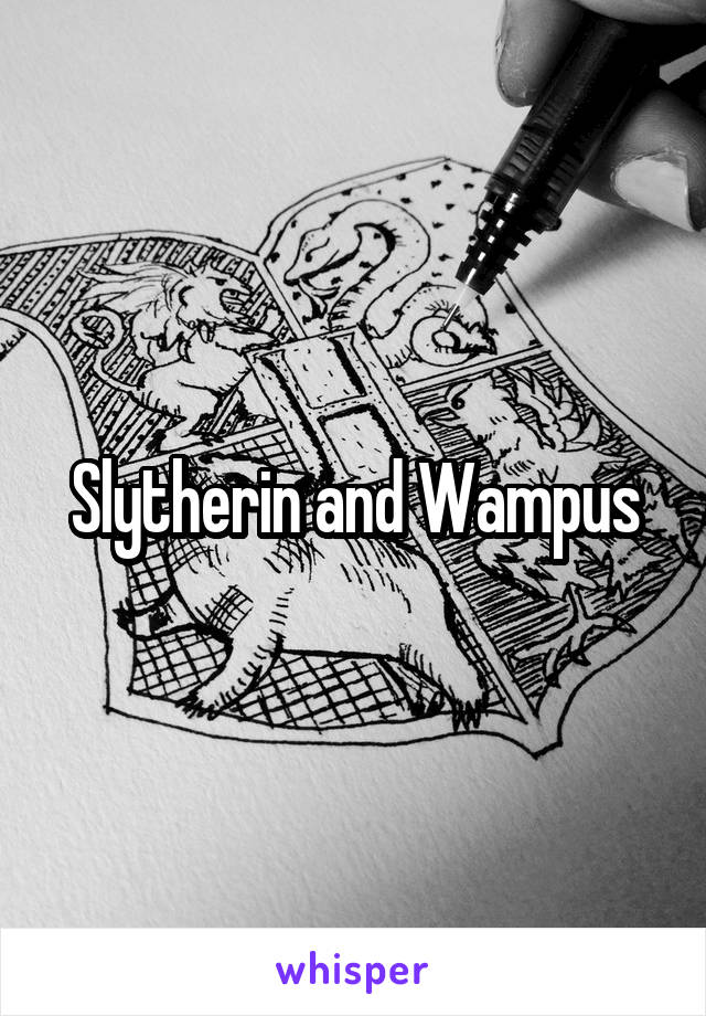 Slytherin and Wampus