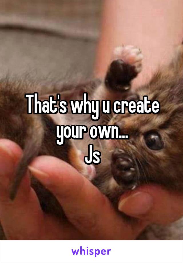 That's why u create your own...
Js