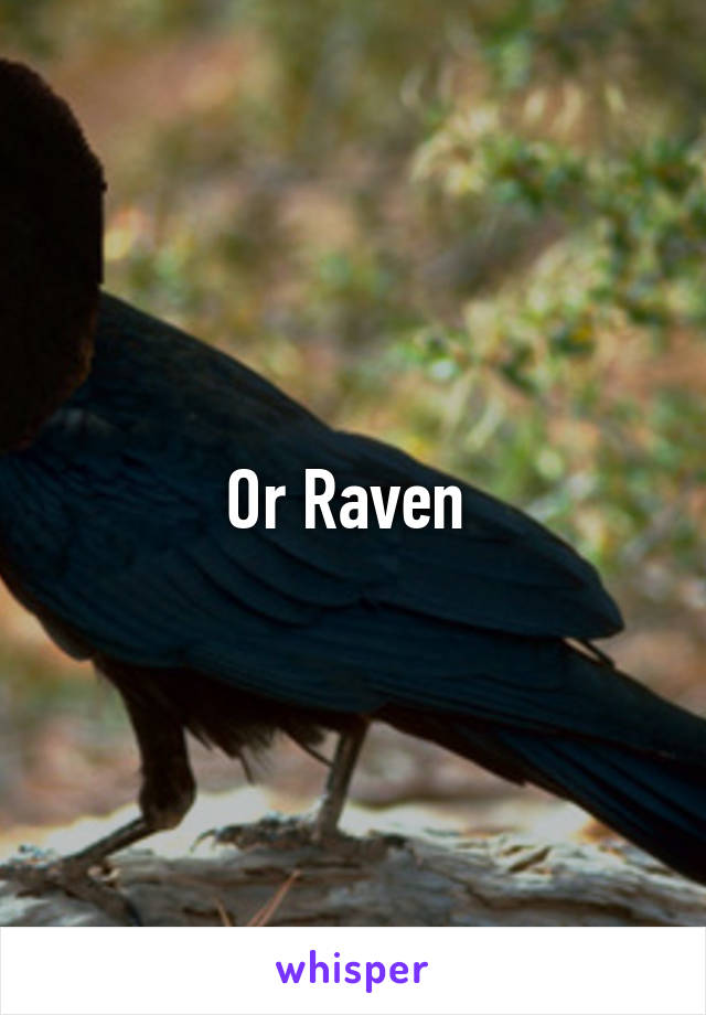 Or Raven 