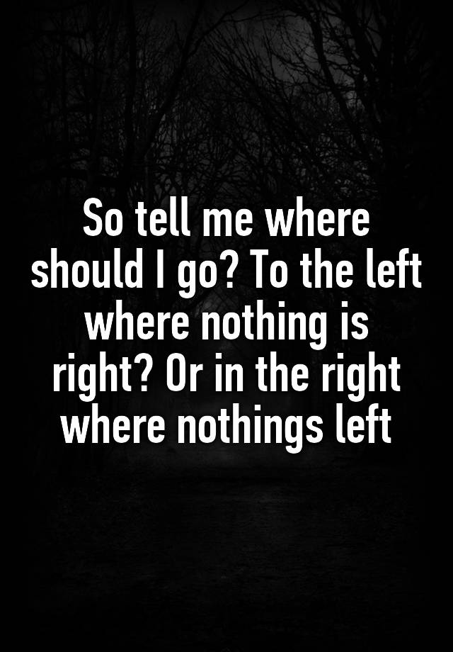 so-tell-me-where-should-i-go-to-the-left-where-nothing-is-right-or-in