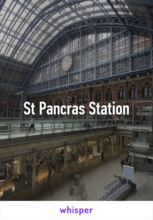 St Pancras Station