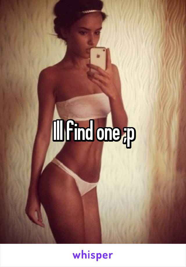 Ill find one ;p