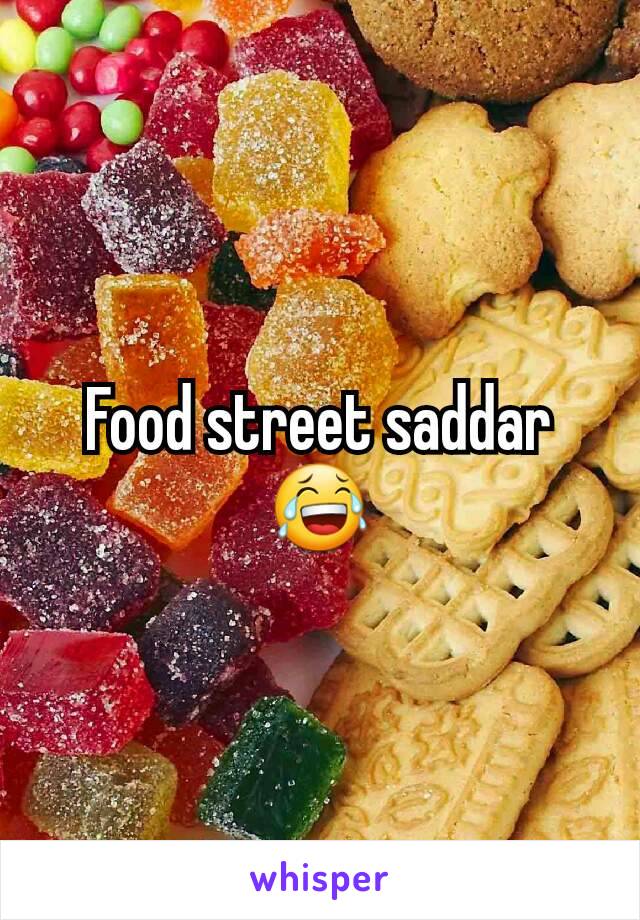 Food street saddar 😂