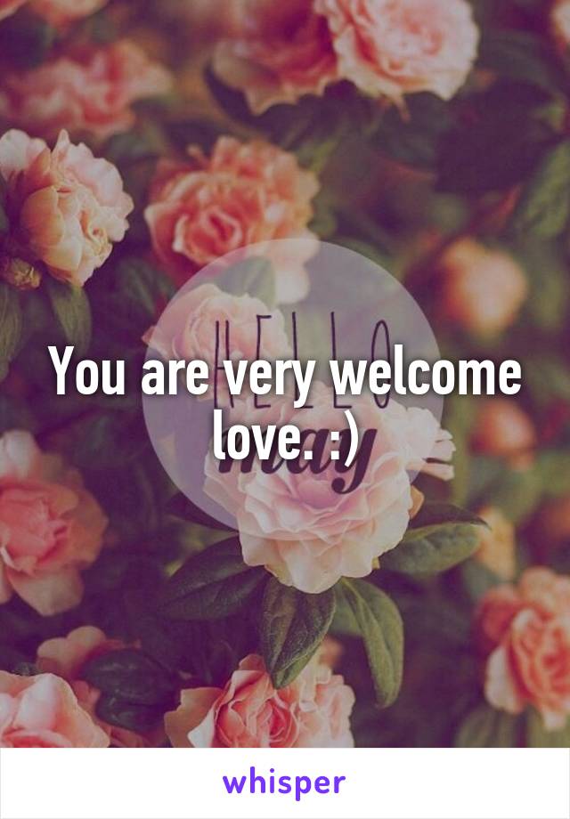 You are very welcome love. :)