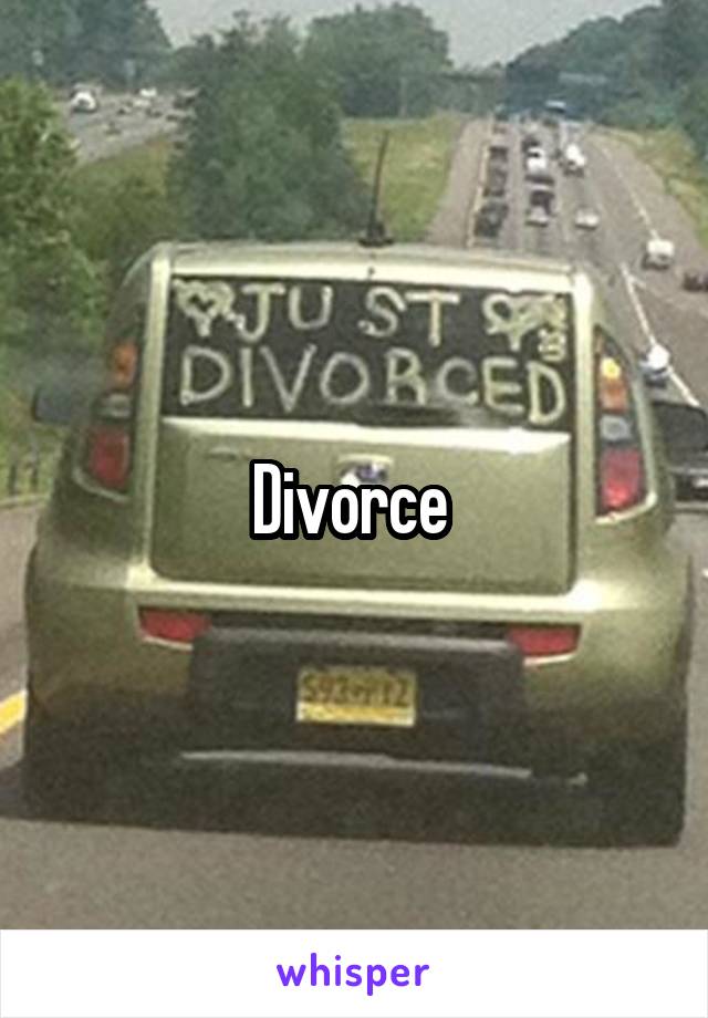 Divorce 