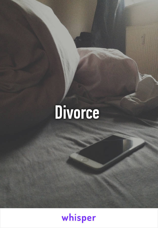 Divorce 