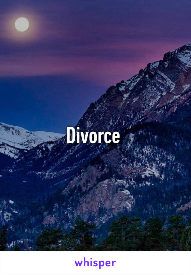 Divorce 