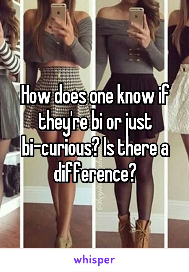 how-does-one-know-if-they-re-bi-or-just-bi-curious-is-there-a-difference