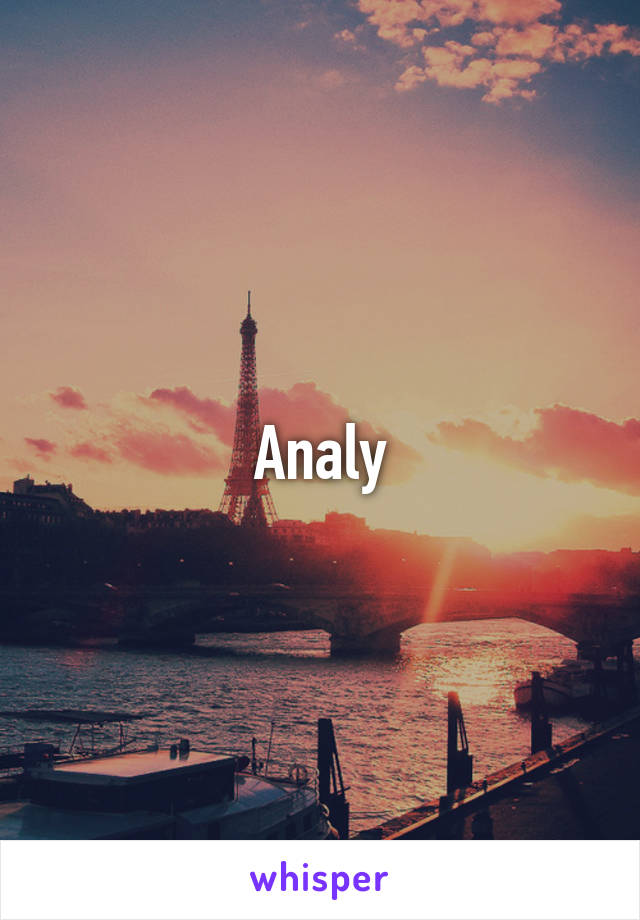 Analy