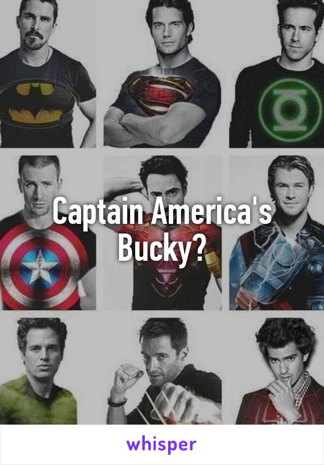 Captain America's Bucky?