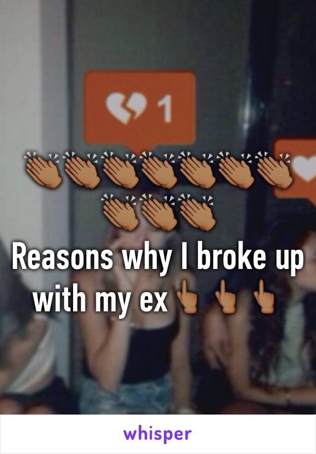 👏🏾👏🏾👏🏾👏🏾👏🏾👏🏾👏🏾👏🏾👏🏾👏🏾
Reasons why I broke up with my ex👆🏾👆🏾👆🏾