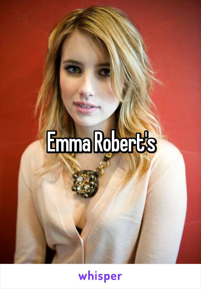 Emma Robert's