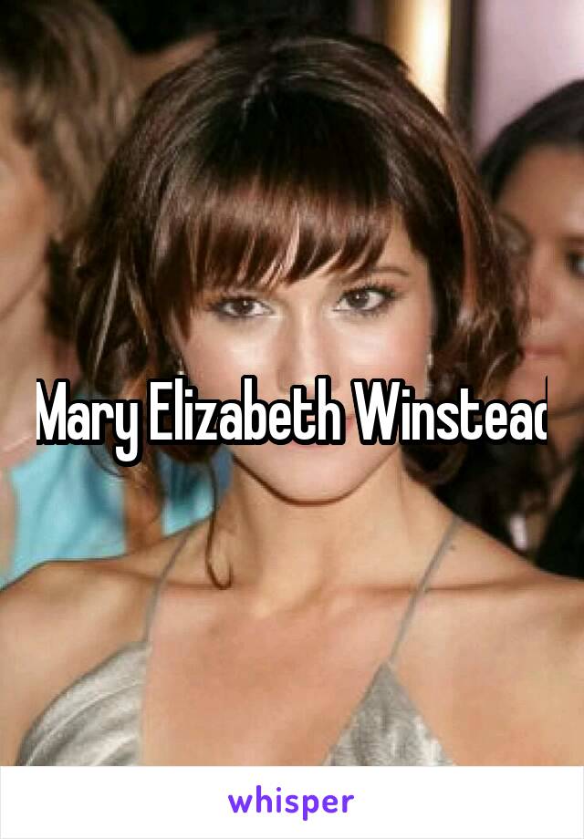 Mary Elizabeth Winstead